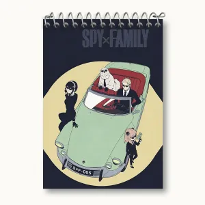 دفتر یادداشت انیمه اسپای ایکس فمیلی (Spy x Family)