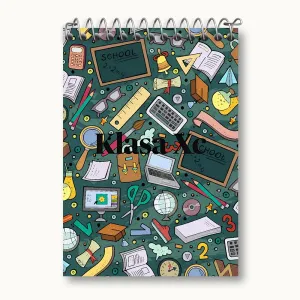 دفتر یادداشت پترن مدرسه