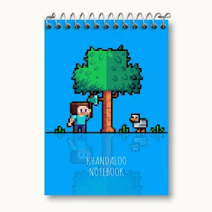 دفتر یادداشت بازی ماینکرافت (Minecraft)