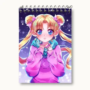 دفتر یادداشت انیمه سیلور مون (Sailor Moon)