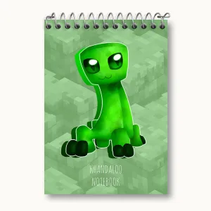 دفتر یادداشت بازی ماینکرافت (Minecraft)