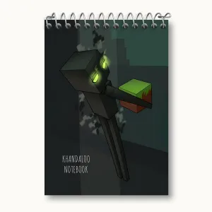 دفتر یادداشت بازی ماینکرافت (Minecraft)
