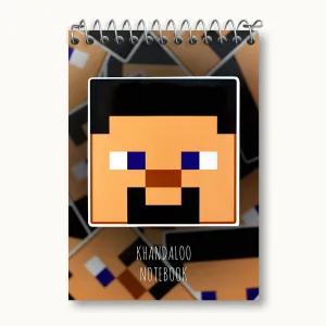 دفتر یادداشت بازی ماینکرافت (Minecraft)
