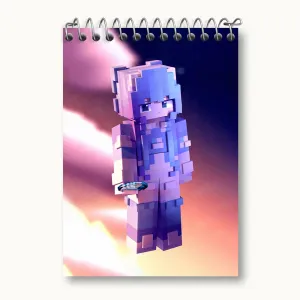 دفتر یادداشت بازی ماینکرافت (Minecraft)