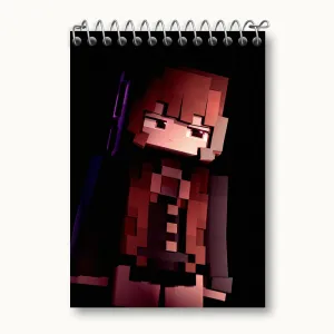 دفتر یادداشت بازی ماینکرافت (Minecraft)