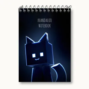 دفتر یادداشت بازی ماینکرافت (Minecraft)