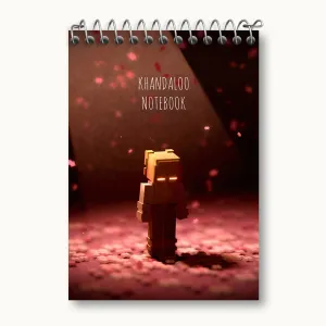 دفتر یادداشت بازی ماینکرافت (Minecraft)