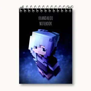 دفتر یادداشت بازی ماینکرافت (Minecraft)