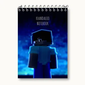 دفتر یادداشت بازی ماینکرافت (Minecraft)
