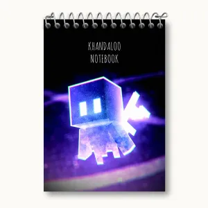 دفتر یادداشت بازی ماینکرافت (Minecraft)