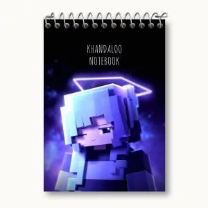 دفتر یادداشت بازی ماینکرافت (Minecraft)