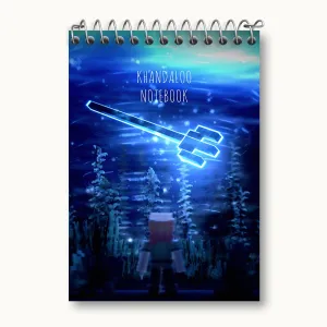 دفتر یادداشت بازی ماینکرافت (Minecraft)