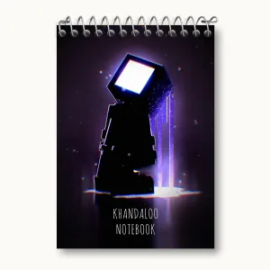 دفتر یادداشت بازی ماینکرافت (Minecraft)
