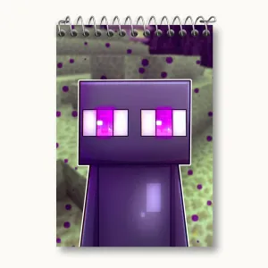 دفتر یادداشت بازی ماینکرافت (Minecraft)