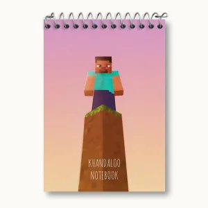 دفتر یادداشت بازی ماینکرافت (Minecraft)