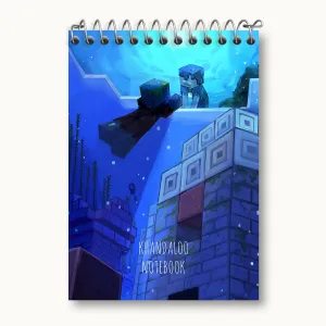 دفتر یادداشت بازی ماینکرافت (Minecraft)