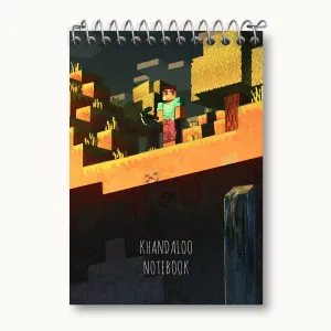 دفتر یادداشت بازی ماینکرافت (Minecraft)