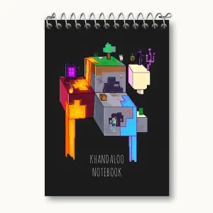 دفتر یادداشت بازی ماینکرافت (Minecraft)