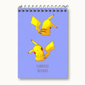 دفتر یادداشت انیمه پوکمون (Pokemon)