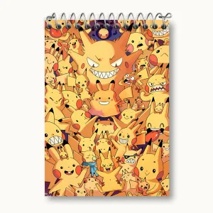 دفتر یادداشت انیمه پوکمون (Pokemon)
