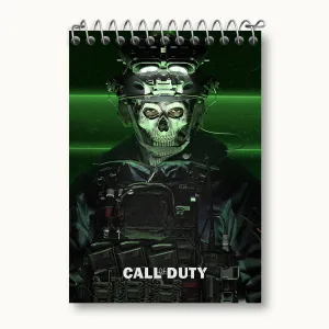 دفتر یادداشت گوست کال آف دیوتی (call Of Duty)