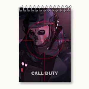دفتر یادداشت گوست کال آف دیوتی (call Of Duty)