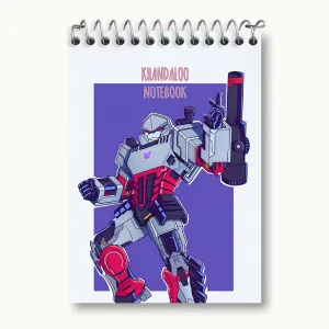 دفتر یادداشت فیلم ترنسفورمرز (Megatron)