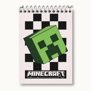 دفتر یادداشت بازی ماینکرافت (Minecraft)