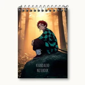 دفتر یادداشت انیمه شیطان کش (Demon Slayer)