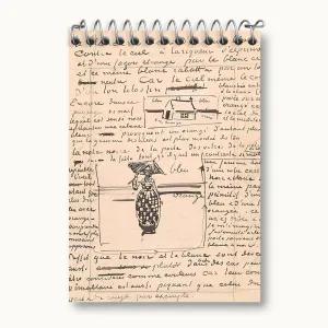 دفتر یادداشت دفتر طراحی ونسان ونگوگ (Van Gogh)