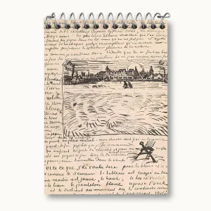 دفتر یادداشت دفتر طراحی ونسان ونگوگ (Van Gogh)