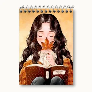 دفتر یادداشت دخترانه فانتزی
