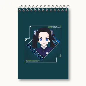 دفتر یادداشت انیمه شیطان کش (Demon Slayer)