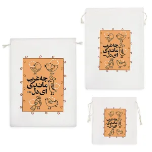 کیسه نظم دهنده چه غریب ماندی ای دل