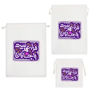 کیسه نظم دهنده مرا عهدیست با جانان