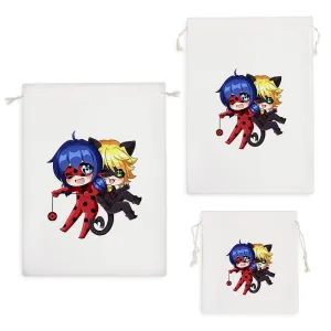 کیسه نظم دهنده دختر کفشدوزکی و پسر گربه ای