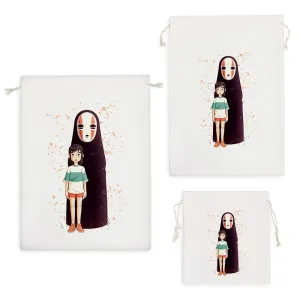 کیسه نظم دهنده نوفیس و چیهیرو انیمه شهر اشباح