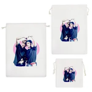 کیسه نظم دهنده تهیونگ و جونگ کوک گروه موسیقی بی تی اس BTS