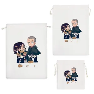 کیسه نظم دهنده ساشا و کانی انیمه اتک آن تایتان Attack on Titan