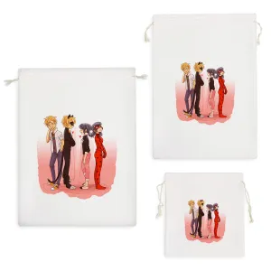 کیسه نظم دهنده پسر گربه ای و دختر کفشدوزکی