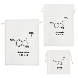 کیسه نظم دهنده فرمول شیمیایی سروتونین serotonin