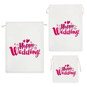 کیسه نظم دهنده عروسی مبارک Happy Wedding