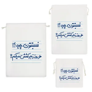 کیسه نظم دهنده نسبتتون چیه ؟! هر روز زجر کشش میکنم !!