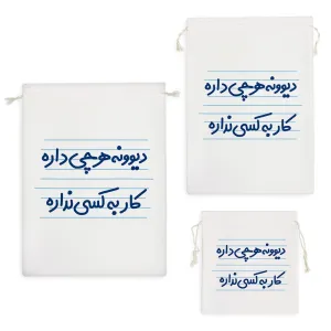 کیسه نظم دهنده دیوونه هرچی داره کار به کسی نداره