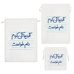 کیسه نظم دهنده اگر دیوانگی کردم دلم خواست