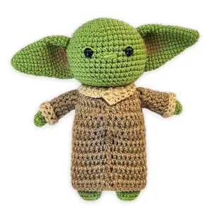 عروسک بافتنی بیبی یودا (Baby Yoda)