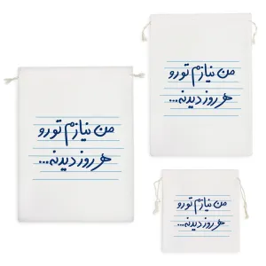 کیسه نظم دهنده من نیازم تورو هر روز دیدنه