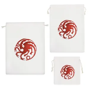 کیسه نظم دهنده لوگو قرمز سریال خانه اژدها house of dragon