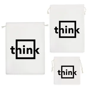 کیسه نظم دهنده عکس نوشته Think