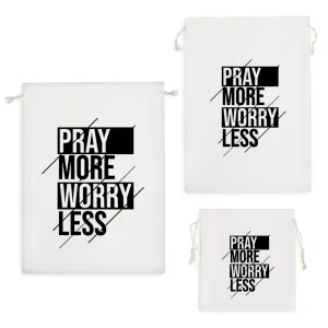 کیسه نظم دهنده Pray More Worry Less